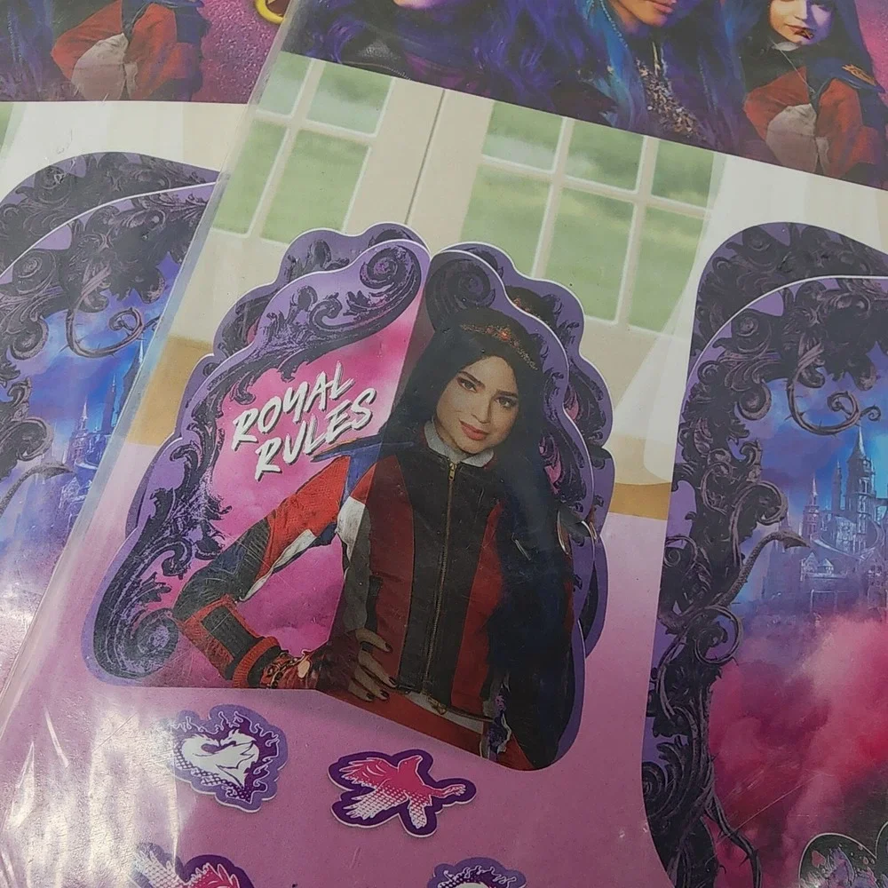 Descendants 3 Table Decorating Kit Lot 3 Girls Birthday Party Supply Centerpiece